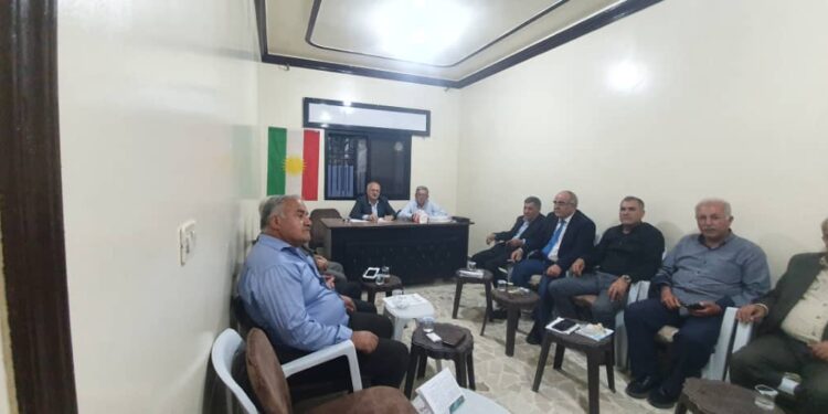 محلية شرقي الحسكة للمجلس الوطني الكوردي تنتخب هيئة رئاسية جديدة..