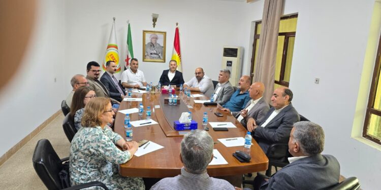 ممثلية ENKS بإقليم كوردستان تعقد اجتماعها الدوري بمقرها في هولير