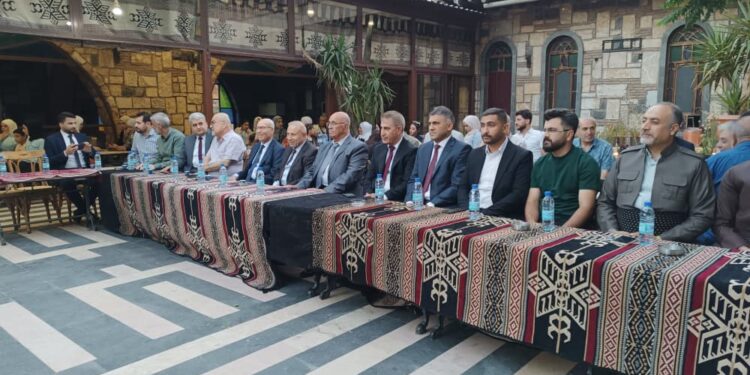 دمشق تحتضن الذكرى التاسعة والستين لتأسيس الحزب الديمقراطي الكوردستاني – سوريا وسط حضور سياسي ووطني مميز
