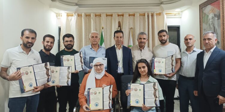محلية دمشق تختتم دورة تدريبية متخصصة في فن الإتيكيت والبروتوكول الدولي..