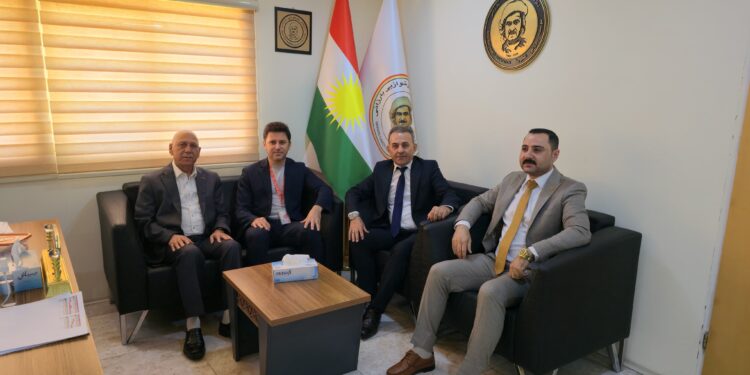 ممثلية ENKS في إقليم كوردستان تبحث أوضاع اللاجئين مع مؤسسة بارزاني الخيرية (BCF)