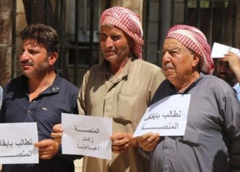 مزارعو ريف الحسكة يشكون تأخير تسويق القمح ويطالبون بإلغاء المنصة الإلكترونية