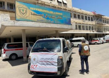 مؤسسة بارزاني الخيرية تدعم مستشفى الحسكة الوطني بمساعدات طبية