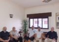 وفد من مجلس محلي ديرك يزور القس نوبار موگا