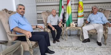 رئيس مكتب شؤون الشهداء يزور مكتب محلية دمشق