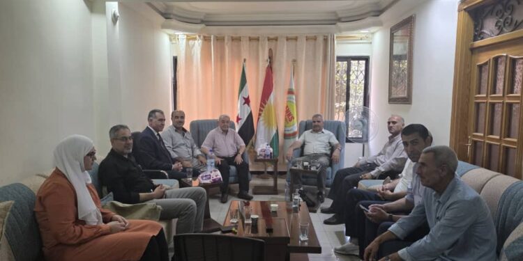 المجلس المحلي للمجلس الوطني الكردي بدمشق يعقد اجتماعه الاعتيادي لمناقشة المستجدات التنظيمية والسياسية
