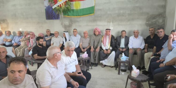 جماهير كوردستان سوريا تودّع المناضل الراحل محمد خير أحمد “بافي سوزدار” بعد مسيرة حافلة بالعطاء ..