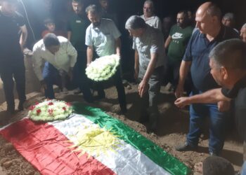 محلية تربه سبي للمجلس و PDK-S تشاركان في مراسيم دفن الشخصية الوطنية عدنان عبد الرحمن ملا حمزة..