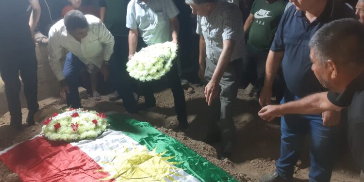 محلية تربه سبي للمجلس و PDK-S تشاركان في مراسيم دفن الشخصية الوطنية عدنان عبد الرحمن ملا حمزة..